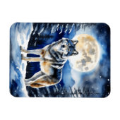 Wild Wolf Magnet (Horizontal)