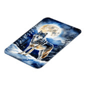 Wild Wolf Magnet (Linke Seite)