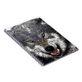 Wild Wolf Notizblock (Rechte Seite)
