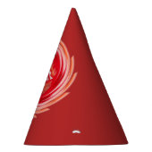 Wild Wolf Peitschenhüte aus rotem Party Partyhütchen (Rechts)