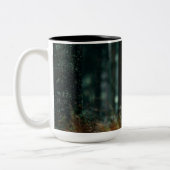 Wild Wolf Photo Mug – Majestic Wildlife Coffee Cup Zweifarbige Tasse (Links)