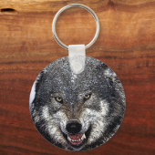 Wild Wolf Schlüsselanhänger (Vorderseite)