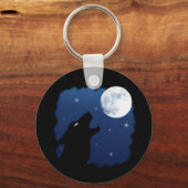 Wild Wolf Schlüsselanhänger (Vorderseite)