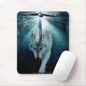WILD WOLF Serie III Mousepad (Mit Mouse)