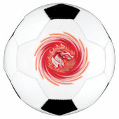 Wild Wolf Whirling Fußball (Vorderseite)