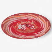 Wild Wolf Whirling Teller (Schrägansicht)