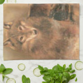 Wild Wolves Küchentuch (Gefaltet)