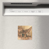 Wild Wolves Magnet (In Situ (Geschirrspüler))