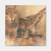 Wild Wolves Magnet (Vorne)