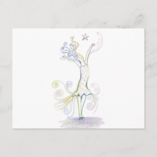 Wild Woman Postkarte (Vorderseite)