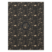 Wild Wonderful Christmas Pattern/Kraft Black ID604 Tischdecke (Vorderseite)