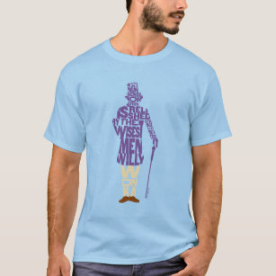 Wild Wonka Quote Silhouette T-Shirt