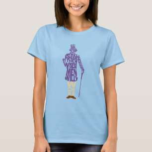 Wild Wonka Quote Silhouette T-Shirt