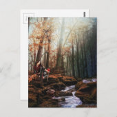 Wild Wood Elf Postcard Postkarte (Vorne/Hinten)