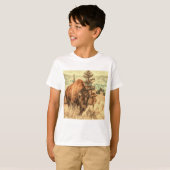 Wild Woodland Bison T-Shirt (Vorne ganz)