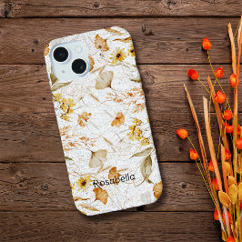 Wild Woodlands Botanicals personalisieren Name iPhone 15 Hülle