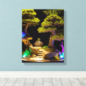 Wild Woods Kicks Leinwanddruck (Insitu (Holzboden))