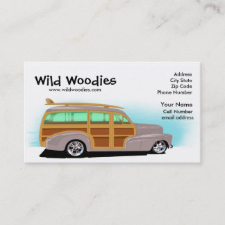 Wild Woody Visitenkarte