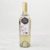 Wild Wunderschönes Weihnachtsmuster/Karierter ID60 Flaschenanhänger (Auf Flasche)