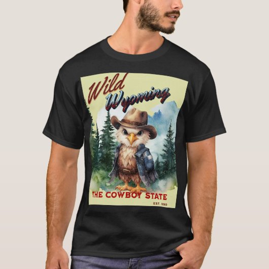 Wild Wyoming T-Shirt (Vorderseite)