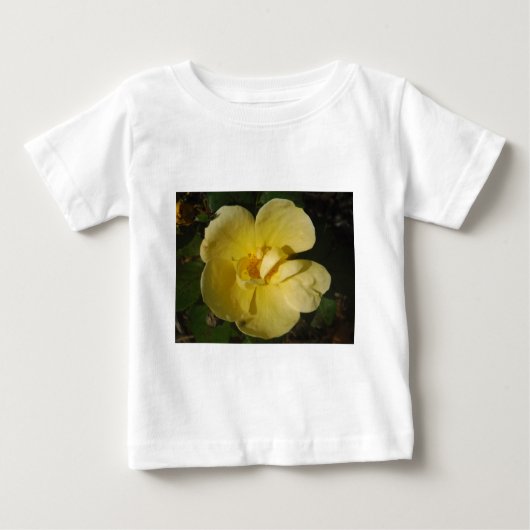 Wild Yellow Rose Baby T-shirt (Vorderseite)