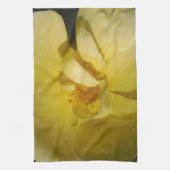 Wild Yellow Rose Geschirrtuch (Vertikal)