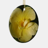 Wild Yellow Rose Keramik Ornament (Rechts)