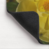 Wild Yellow Rose Mousepad (Ecke)