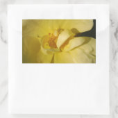 Wild Yellow Rose Rechteckiger Aufkleber (Tasche)