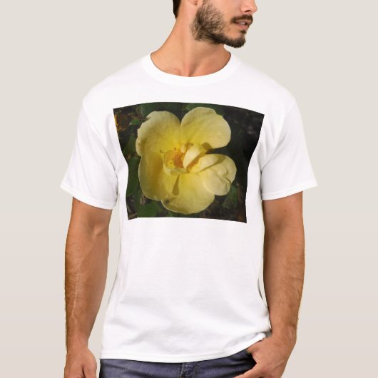 Wild Yellow Rose T-Shirt (Vorderseite)