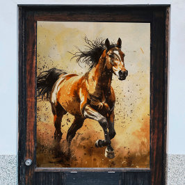 Wild Young Horse Decoupage Seidenpapier