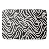 Wild Zebra Bathroom Mat Badematte (Vorderseite)