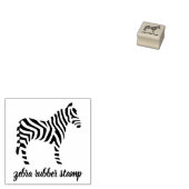 Wild Zebra Gummistempel (Stempel)