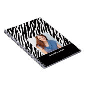 Wild Zebra Notebook Notizblock (Rechte Seite)