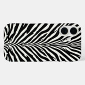 Wild Zebra Pattern Case-Mate iPhone Hülle (Rückseite (Horizontal))