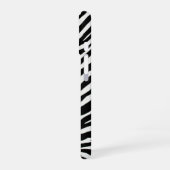 Wild Zebra Pattern iPhone 16 Hülle (Linke Seite)