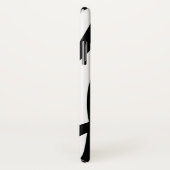 Wild Zebra Print mit Name Case-Mate iPhone Case (Hinten/Rechts)