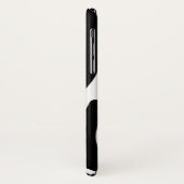 Wild Zebra Print mit Name Case-Mate iPhone Case (Hinten/Links)