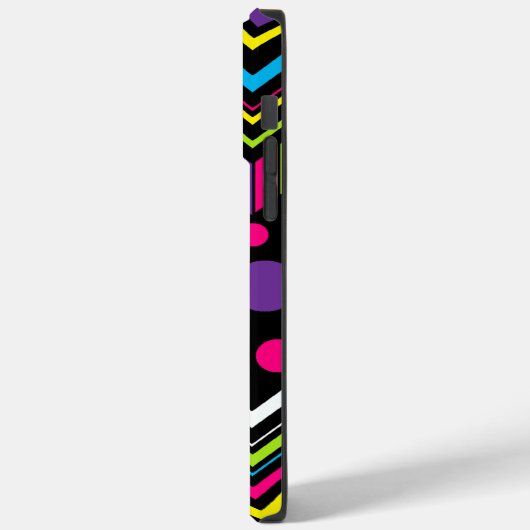 Wild Zig-Zags Case-Mate iPhone Hülle (Rückseite / Links)