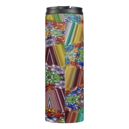 Wild Zigzag Vibrations - Thermosbecher (Rückseite)