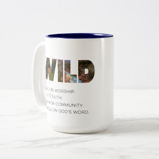 WILD Zion Coffee Tasse (Vorderseite Links)