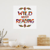 Wild zum Lesen Poster (Küche)