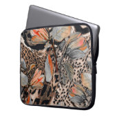 Wildafrikanisches Hautmuster Laptopschutzhülle (Vorderseite Links)