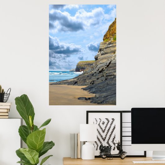 Wildatlantik Poster (Heimbüro)