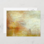 Wildbach - Sonnenuntergang über dem See Postkarte (Vorne/Hinten)