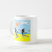 WildBeachBoogieMon Kaffeetasse (Vorderseite Links)