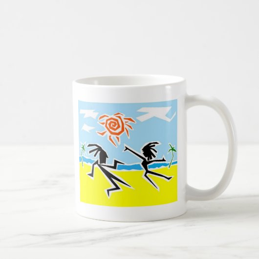 WildBeachBoogieMon Kaffeetasse (Rechts)