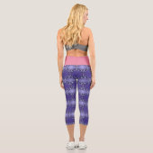 Wildbeere High Waisted Capris (Rückseite)