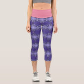 Wildbeere High Waisted Capris (Vorderseite)