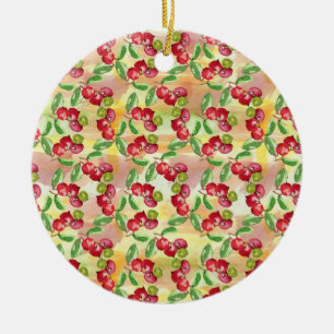 Wildbeere Keramik Ornament